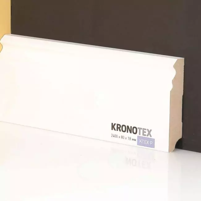Плинтус напольный  Ktex P Белый (10-010-01893)