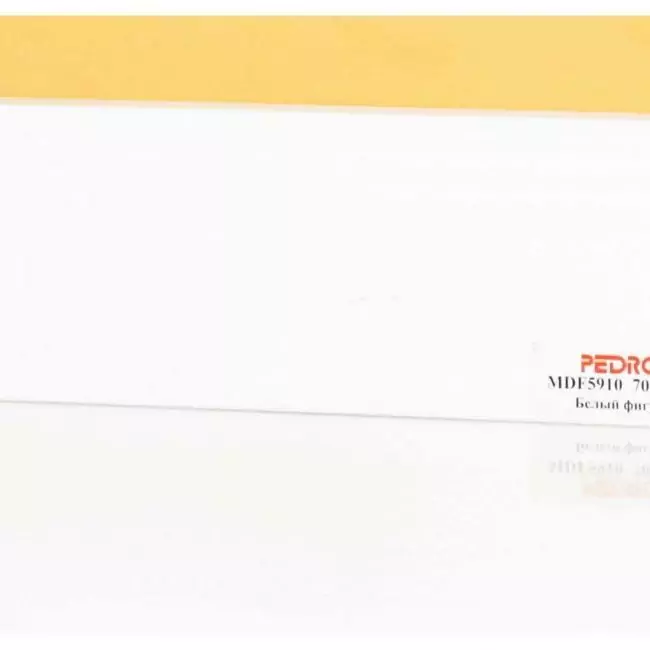 Плинтус напольный  White Белый Mdf5910 70x18 (10-100-00720)