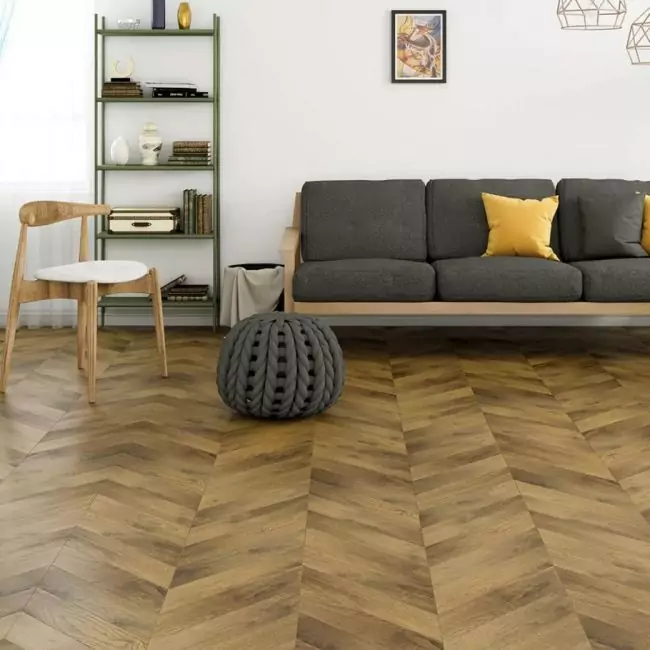 Инженерная французская Ёлка  Дуб Амбра 110*15 (3054-61403)