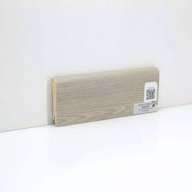 Плинтус напольный Best Монте-карло Белый B202-02 (10-017-00013)