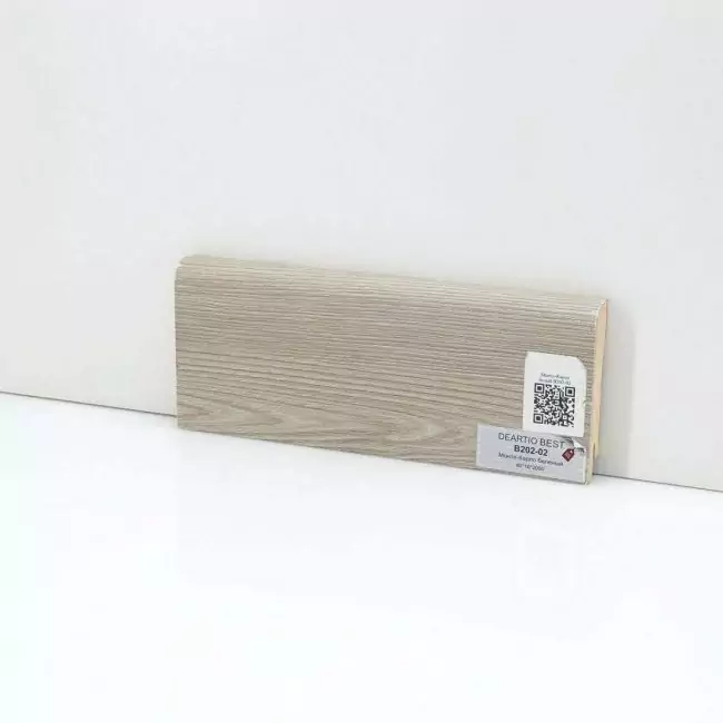 Плинтус напольный Best Монте-карло Белый B202-02 (10-017-00013)