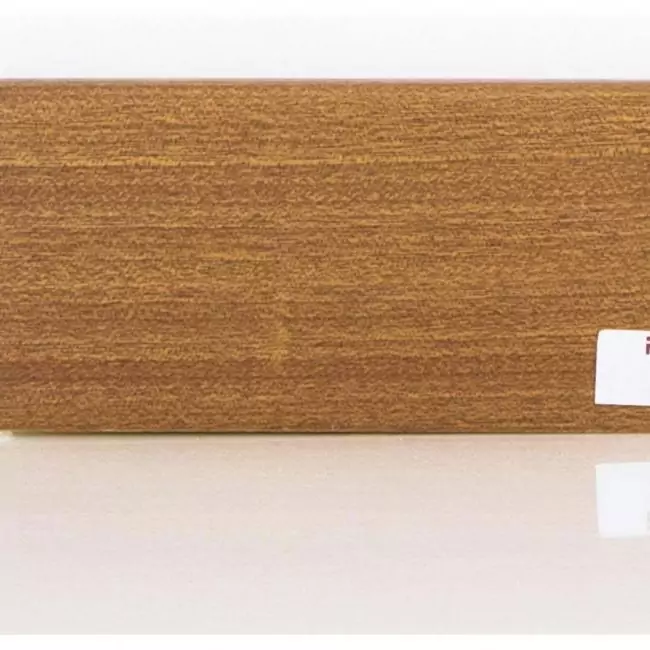 Плинтус напольный  Махагон Шпонированный Прямой 80х18 (10-100-00784)