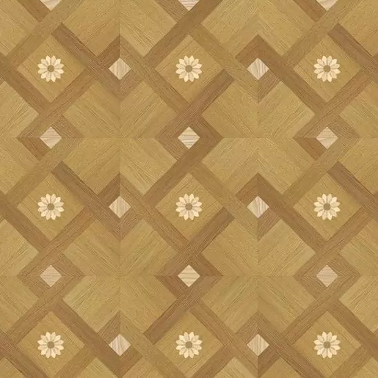 Щитовой художественный паркет  (26-010-283)