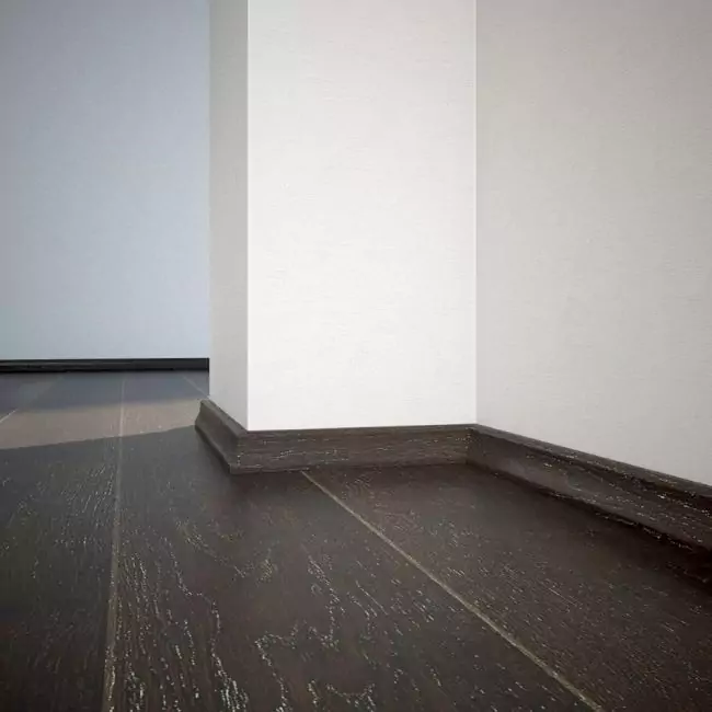 Плинтус напольный  Венге (LIS-WEN-LAK-220-040-P10)