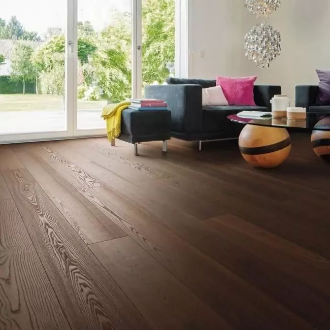 Паркетная доска 4000 Series Top Connect Термо Ясень Меццо (531772)