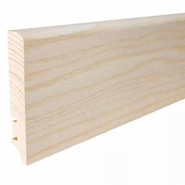 Плинтус напольный  Ясень Platinium 16х90мм (LIS-JES-PO2-220-090-P61)
