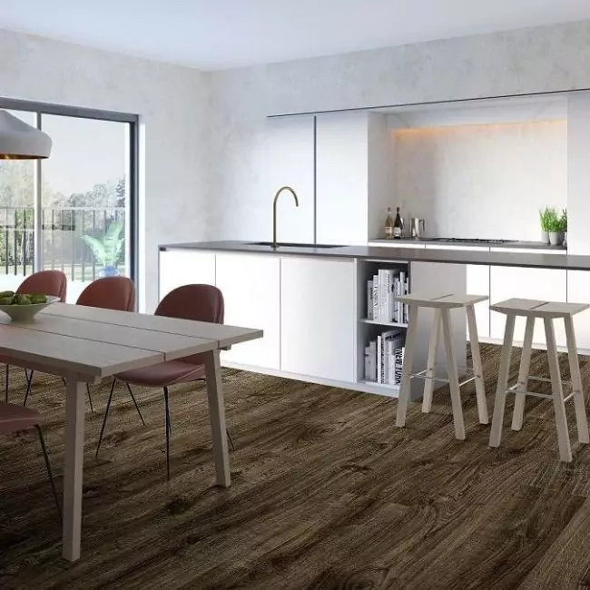 Виниловый ламинат Optimum Modern Plank Click Дуб Сити Черный (V3131-40091)