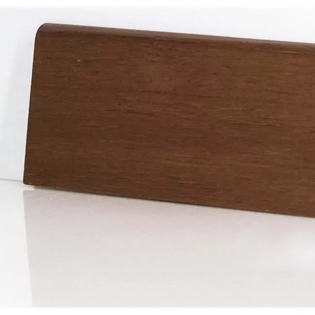 Плинтус напольный  Дуб Сан-антонио Шпонированный Прямой Со Скосом 80х (10-100-00859)