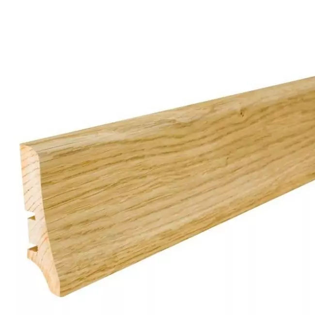 Плинтус напольный  Дуб Натур 20х58мм (LIS-DBE-LAK-220-058-P20)