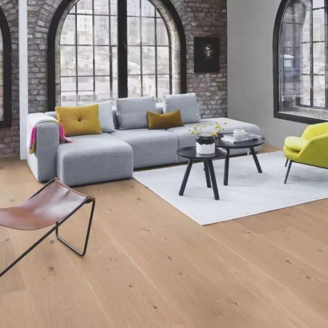 Широкий паркет Chalet Дуб Traditional Белый (EICX4MFD)