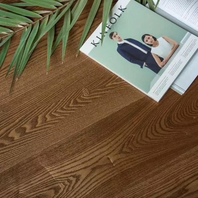 Массивная доска Янтарная Ясень Светлый Орех (27-003-00065)