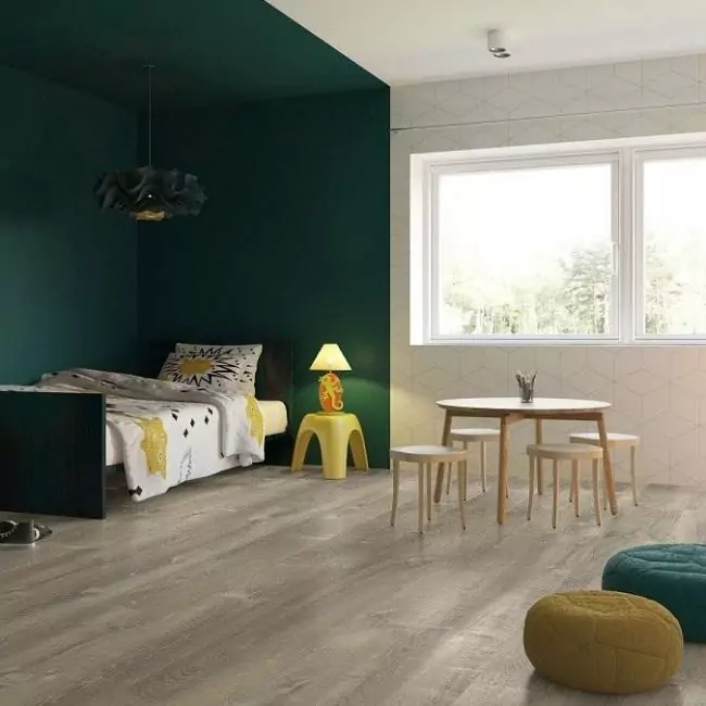 Виниловый ламинат Optimum Modern Plank Click Дуб Речной Серый Темный (V3131-40086)