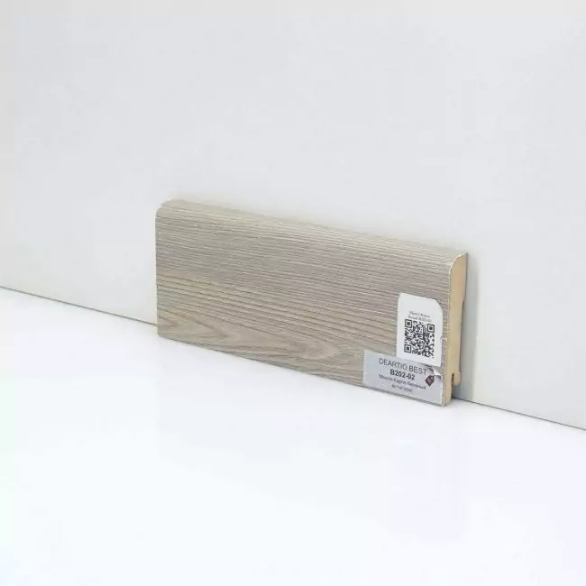 Плинтус напольный Best Монте-карло Белый B202-02 (10-017-00013)