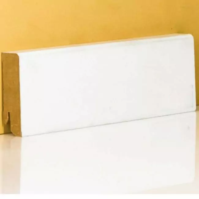 Плинтус напольный  White Белый Mdf6360 (10-100-00725)