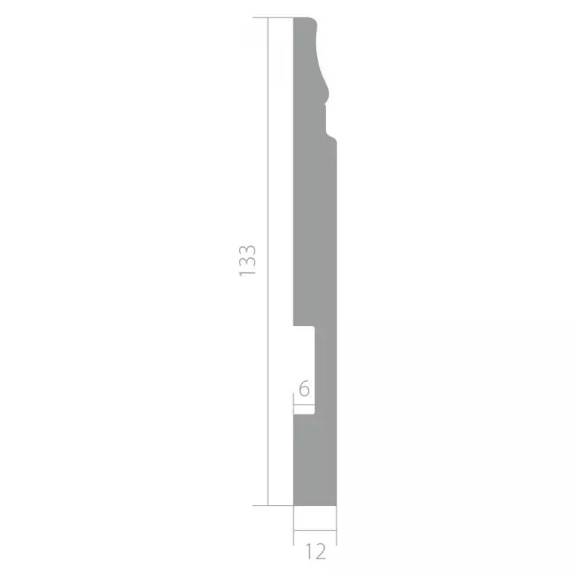 Плинтус напольный  Base 5214 (10-100-01257)