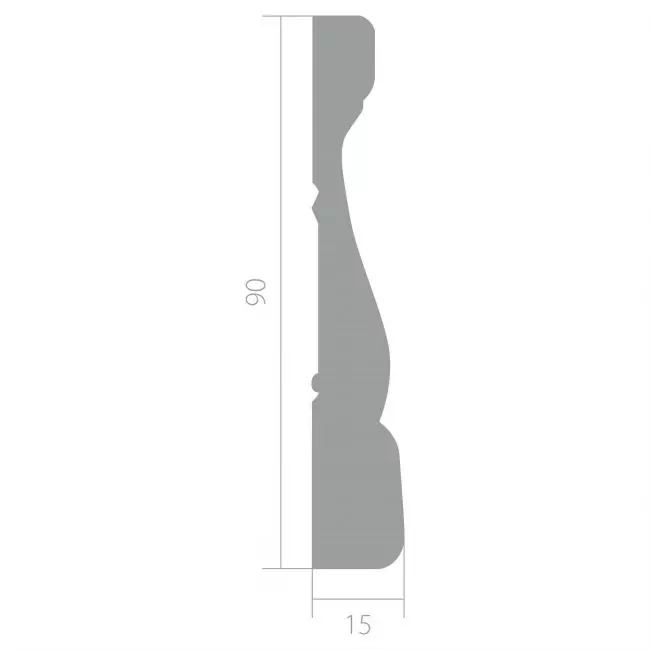 Плинтус напольный  N 8513 Наличник (10-100-01237)