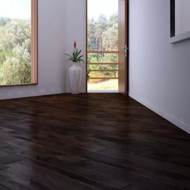 Массивная доска Состаренная Ручной Обработкой Орех Американский Кофе 76/127/180мм Разноширинная (26-003-00250)