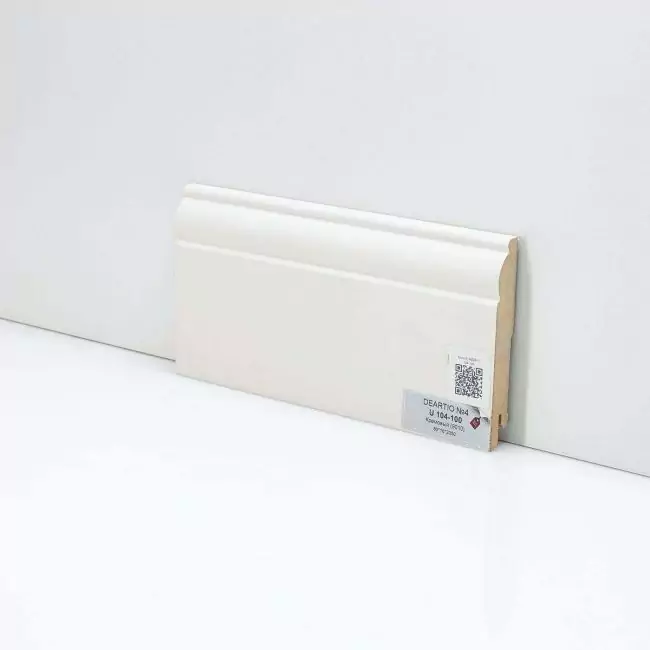 Плинтус напольный Universal Кремовый U 104-100 9010 (10-017-10011)