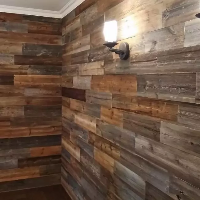 Амбарная доска  Панель Плашки 150-190мм (AWW-1-0-016)