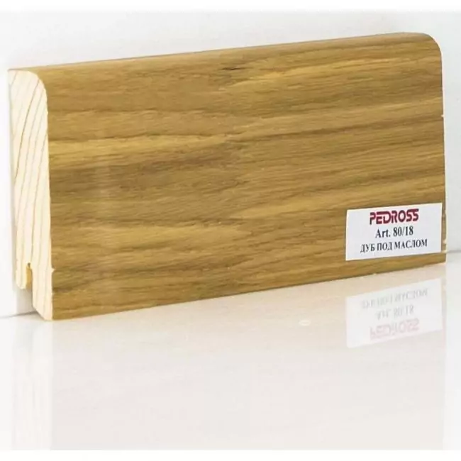 Плинтус напольный  Дуб Под Маслом (10-100-00780)
