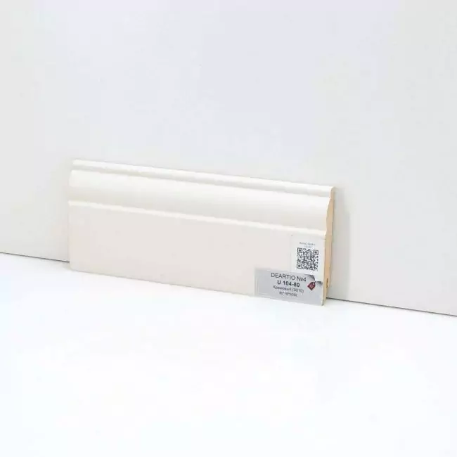 Плинтус напольный Universal Кремовый U 104-80 9010 (10-017-00011)