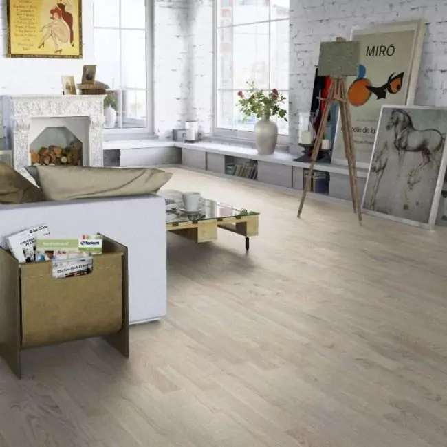 Паркетная доска Salsa Дуб Робуст Белый Браш (31-002-00015)