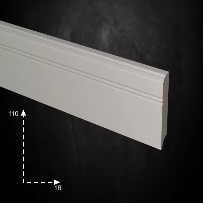 Плинтус напольный  Pn 120 (10-009-09740)
