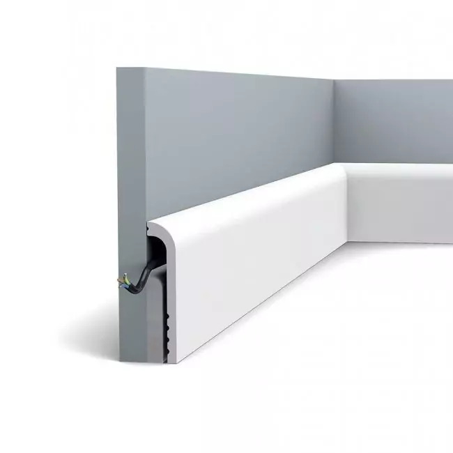 Плинтус напольный  Sx185 Перекрывающий (10-009-09182)