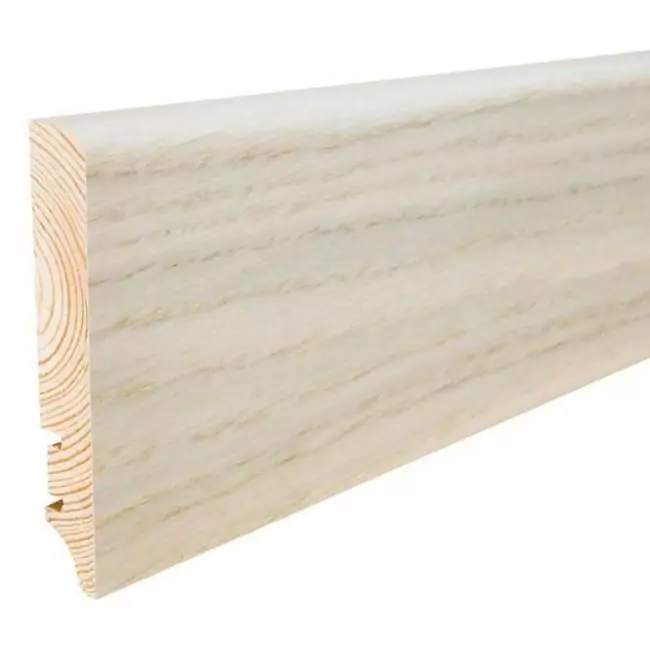 Плинтус напольный  Дуб Gentle 16х90мм (LIS-DBE-CR2-220-090-P61)