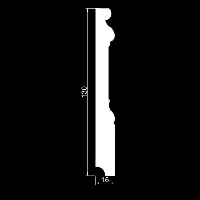 Плинтус напольный  Pn 141 (10-009-09743)