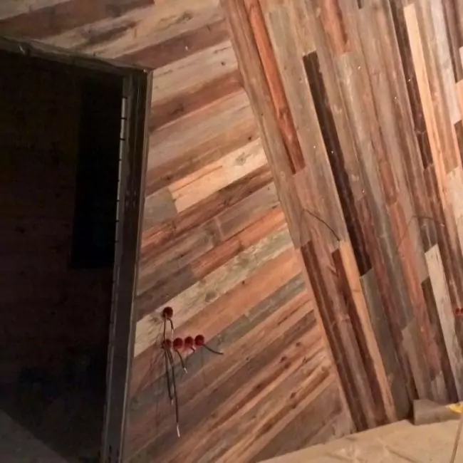 Амбарная доска  Панель Плашки 200-250мм (AWW-1-0-017)