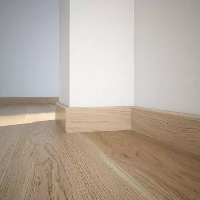 Плинтус напольный  Дуб Harmony 16х90мм (LIS-DBE-BI3-220-090-P61)