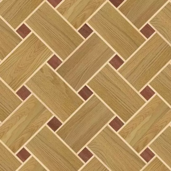 Щитовой художественный паркет  (26-010-314)