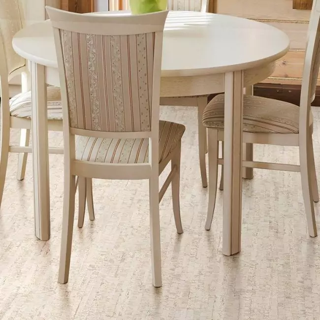 Пробковое покрытие Eco Cork Linea White (10-014-10011)