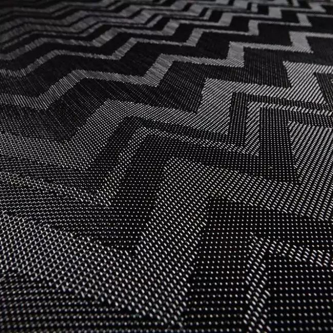 Виниловый ламинат Bolon By Missoni Zigzag Black (104269)