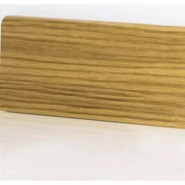 Плинтус напольный  Дуб Шпонированный Прямой 80х18 (10-100-00767)