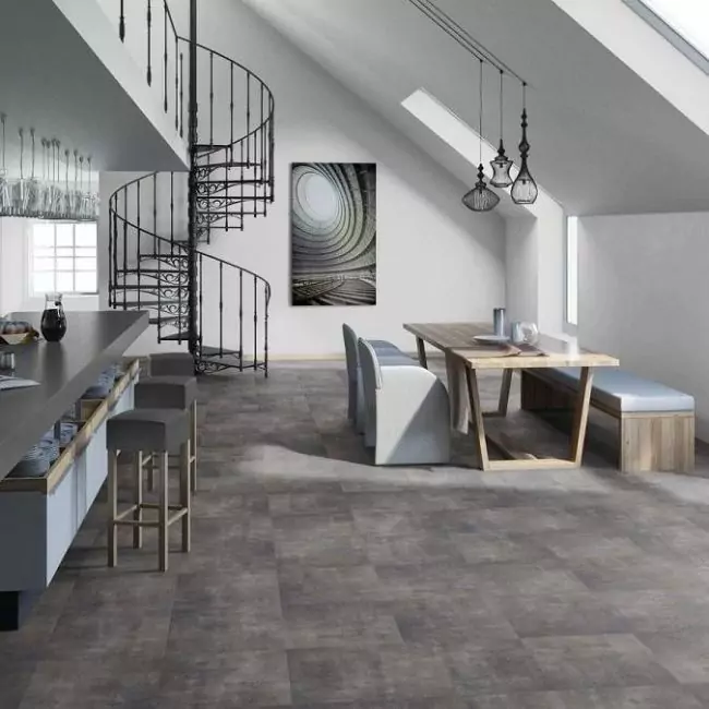 Виниловый ламинат Lounge Concrete (10-009-01222)