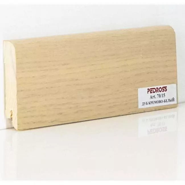 Плинтус напольный  Дуб Кремово-белый (10-009-09841)