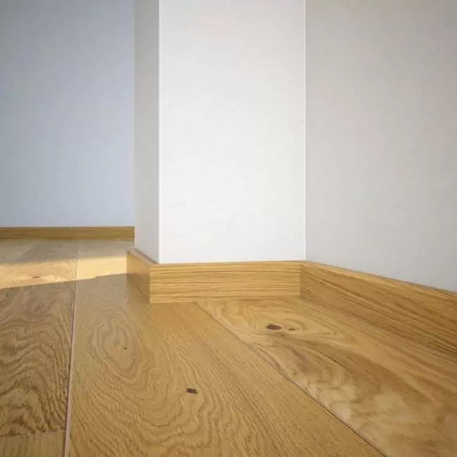 Плинтус напольный  Дуб Натур 16х60мм (LIS-DBE-LAK-220-060-P50)