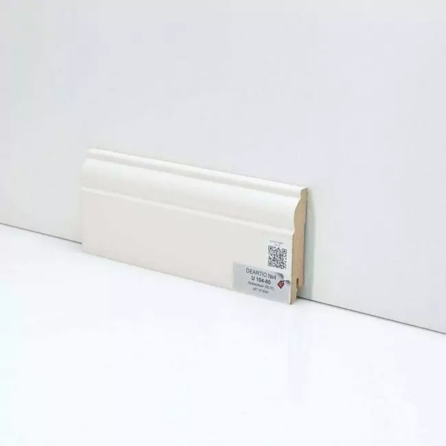 Плинтус напольный Universal Кремовый U 104-80 9010 (10-017-00011)