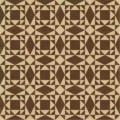 Щитовой художественный паркет  (26-010-079)