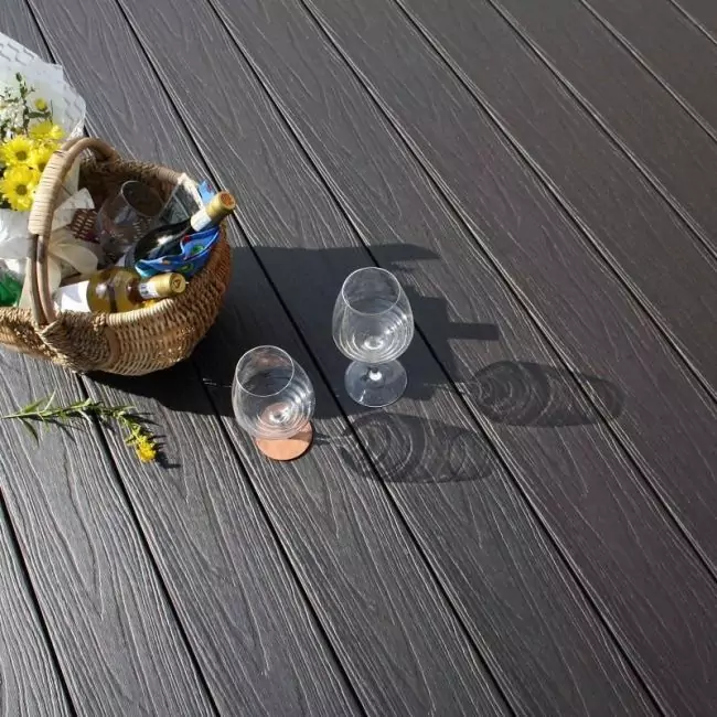 Террасная доска Практик Гиацинт Моноколор Кантри 3d (10-009-08900)