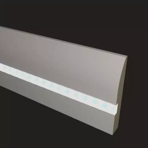 Плинтус напольный  Pn 080 Led (10-009-09753)