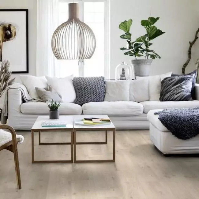 Виниловый ламинат Optimum Classic Plank Click Дуб Современный Серый (V3107-40017)