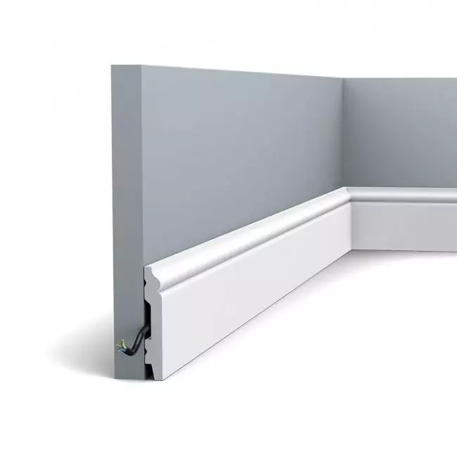 Плинтус напольный  Sx165f Гибкий (10-009-09170)