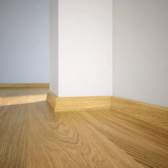 Плинтус напольный  Дуб Натур 20х58мм (LIS-DBE-LAK-220-058-P20)