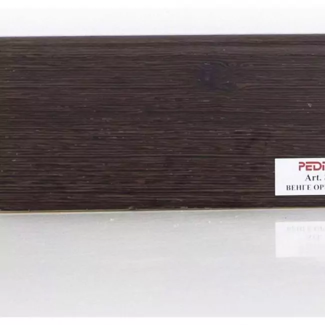 Плинтус напольный  Венге Ориджинал Шпонированный Прямой 80х18 (10-100-00787)