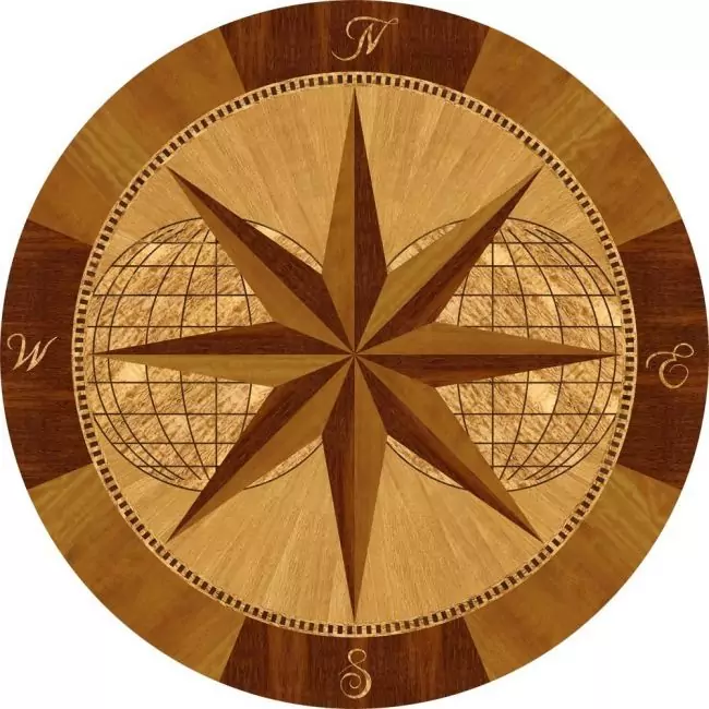 Художественный паркет  Розетка (26-009-0013)