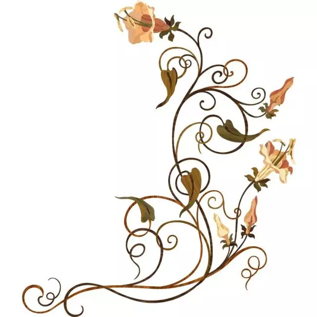 Художественный паркет  Паркетный Декор (26-012-005)