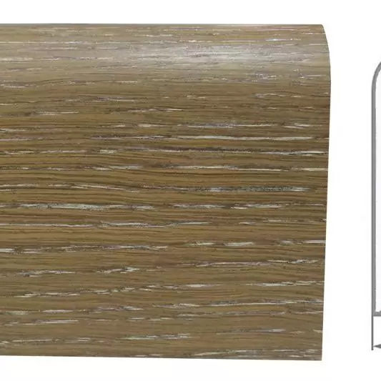 Плинтус напольный  Дуб Венеция (10-100-00069)